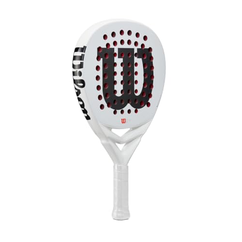 Wilson Bela LT V2.5 Padel Racket, Carbon/EVA, 355 g, White