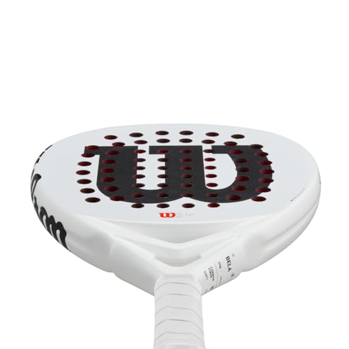 Wilson Bela LT V2.5 Padel Racket, Carbon/EVA, 355 g, White