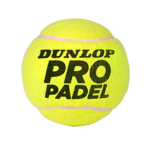 Dunlop Pro Padel Balls for Competitions and Tournaments