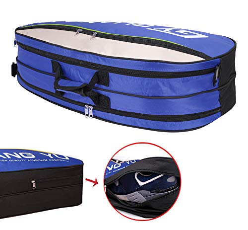 Padel Tennis Racquet Bag with Large Capacity & Water Resistance