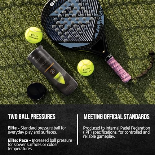 Elite Pace Padel Pro Balls - Faster Gameplay Option