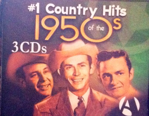 #1 Country Hits of the 1950's