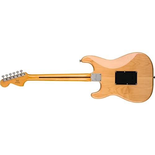 Squier Classic Vibe 70s Stratocaster Electric Guitar, with 2-Year Warranty, Natural, Laurel Fingerboard
