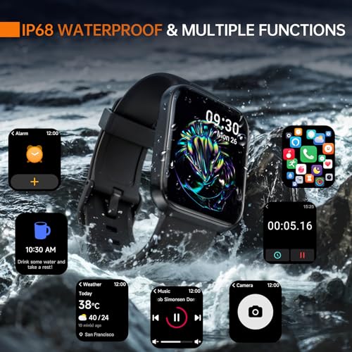 24/7 Fitness Tracker Smartwatch for iPhone and Android