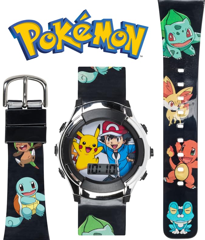 Pokemon LCD Quartz Wrist Watch - POK3018