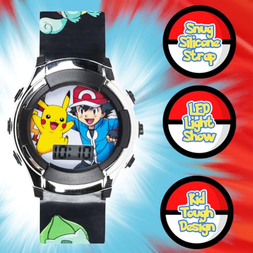 Pokemon LCD Quartz Wrist Watch - POK3018
