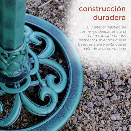 Alpine TEC106 Outdoor 3-Tier Pedestal Water Fountain, 35