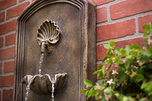 Outdoor Wall Fountain - Napoli Stone Finish