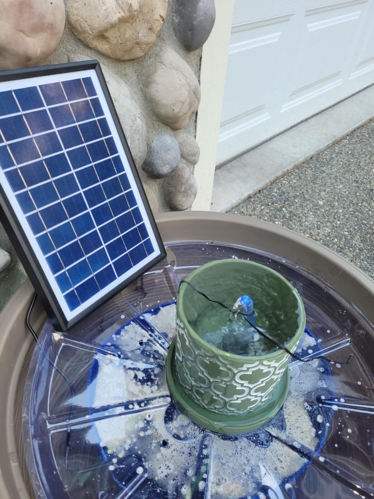 Solar Powered Bird Bath Fountain Pump