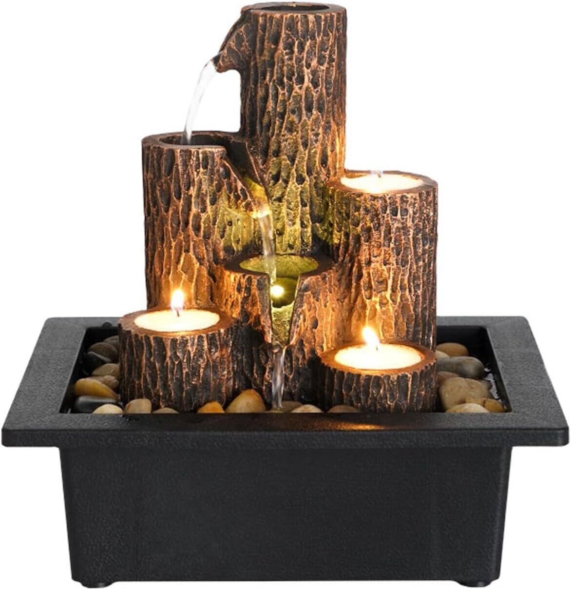 Indoor Tabletop Waterfall Water Fountain