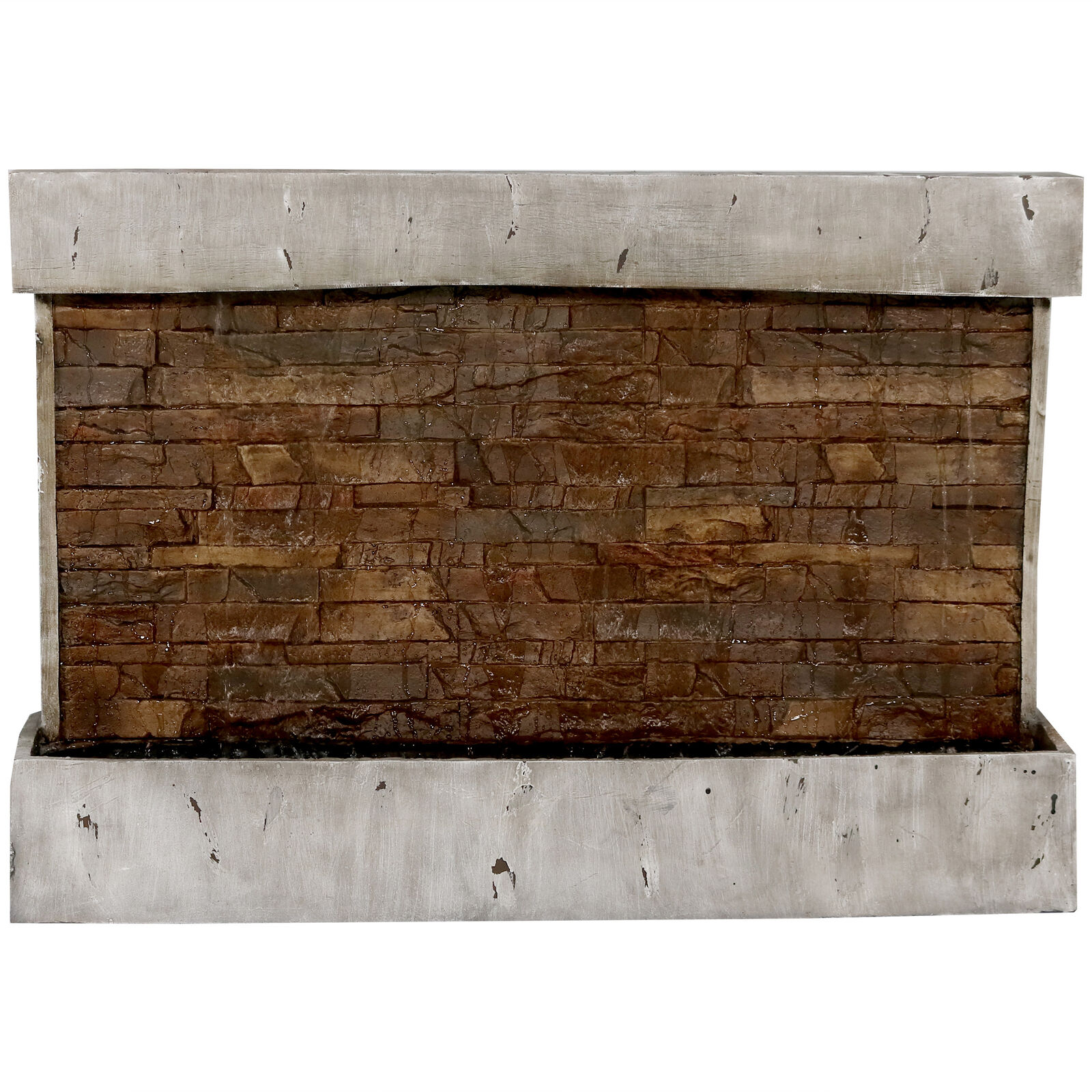 Sunnydaze Ancient Polyresin Wall Water Fountain