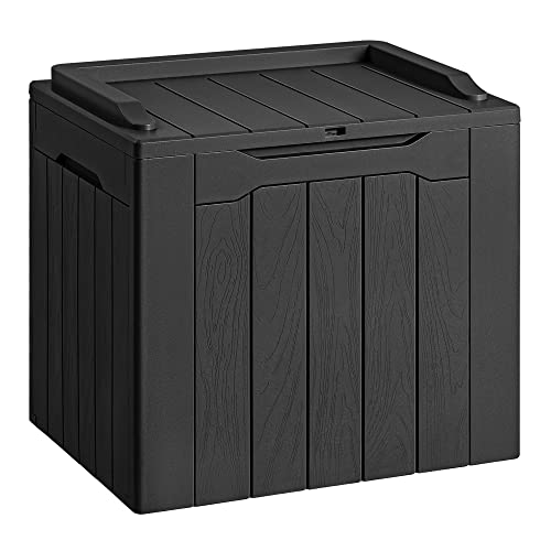 Devoko Waterproof Patio Deck Box - 30 Gallon Black