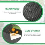 Black Wicker Outdoor Patio Furniture Set of 3