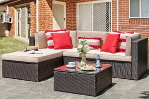 5-Piece All-Weather Patio Furniture Set