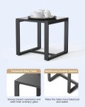 3-Piece Outdoor Rocking Bistro Furniture Set
