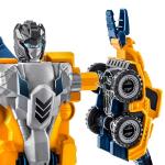 MIEBELY 5-in-1 Toddler Robot Construction Vehicles Set