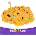 Kinetic Sand, Amazon Exclusive Treasure Hunt Playset with 14 Surprise Reveals and 1.62lbs Rare Shimmer Gold Play Sand, Sensory Toys for Kids Ages 3 and up