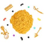 Kinetic Sand, Amazon Exclusive Treasure Hunt Playset with 14 Surprise Reveals and 1.62lbs Rare Shimmer Gold Play Sand, Sensory Toys for Kids Ages 3 and up