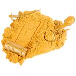 Kinetic Sand, Amazon Exclusive Treasure Hunt Playset with 14 Surprise Reveals and 1.62lbs Rare Shimmer Gold Play Sand, Sensory Toys for Kids Ages 3 and up