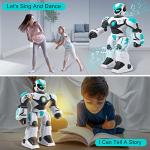 HPROMOT RC Robot Toy - Smart Gesture Sensing, Rechargeable