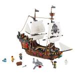LEGO 3-in-1 Pirate Ship Building Set Toy