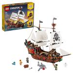 LEGO 3-in-1 Pirate Ship Building Set Toy
