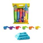 Crayola Silly Scents Play Sand | 60x1oz Tubs | 6 Bright Colors and Scents | Kids Easter Basket Fillers Party Favors for Kids Goodie Bags | Classroom Prizes, Sensory Bin Toys