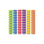 Crayola Silly Scents Play Sand | 60x1oz Tubs | 6 Bright Colors and Scents | Kids Easter Basket Fillers Party Favors for Kids Goodie Bags | Classroom Prizes, Sensory Bin Toys