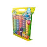 Crayola Silly Scents Play Sand | 60x1oz Tubs | 6 Bright Colors and Scents | Kids Easter Basket Fillers Party Favors for Kids Goodie Bags | Classroom Prizes, Sensory Bin Toys