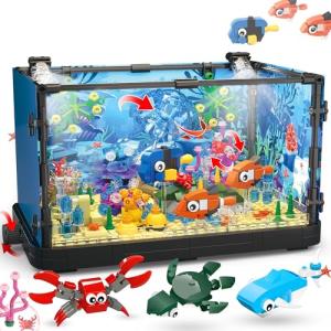 Ocean Animal Building Block Set for Boys 8-12
