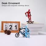 Set of 2 Guwewu 3D Printed Articulated Robot Toys