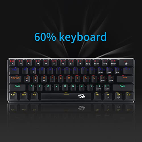 Redragon K613 Mini Mechanical Gaming Keyboard: Blue Switches