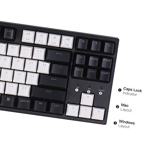 Keychron C1 Hot-swappable Wired TKL Keyboard, Gateron G Pro Brown