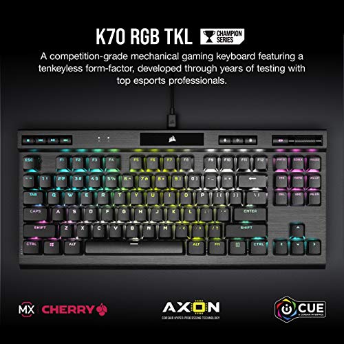 CORSAIR K70 TKL: Champion Mechanical Gaming Keyboard