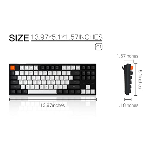 Keychron C1 Mac Layout Wired Mechanical Keyboard