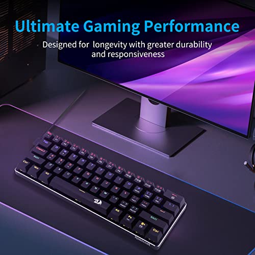 Redragon K613 Mini Mechanical Gaming Keyboard: Blue Switches