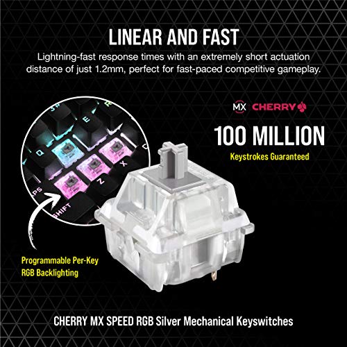 CORSAIR K70 TKL: Champion Mechanical Gaming Keyboard