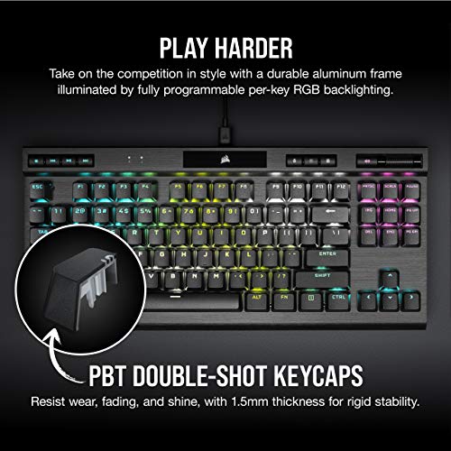 CORSAIR K70 TKL: Champion Mechanical Gaming Keyboard