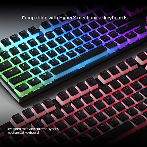 HyperX Pudding Keycaps - Double Shot PBT, Mechanical Keyboards