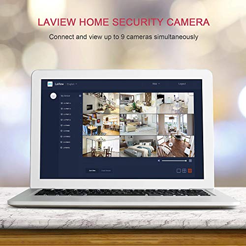 LaView 4pc Indoor Wi-Fi Security Cam Kit