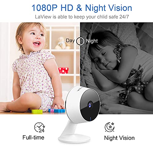 LaView 4pc Indoor Wi-Fi Security Cam Kit