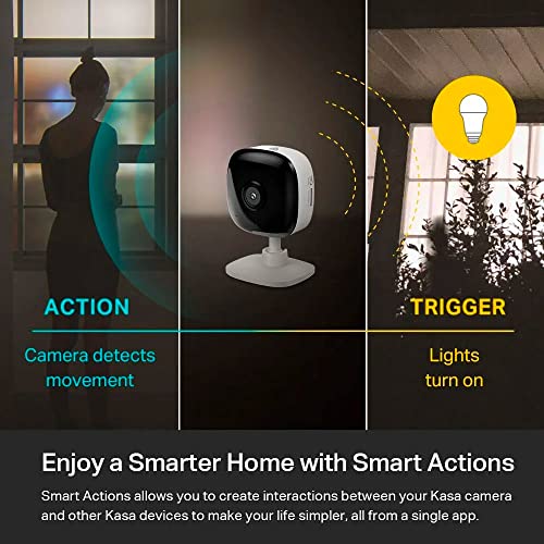 Smart Indoor Security Camera Works with Alexa & Google Home