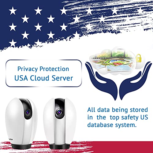 LaView 1080P Indoor Security Camera with App Connectivity