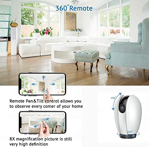 LaView 1080P Indoor Security Camera with App Connectivity