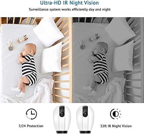 LaView 1080P Indoor Security Camera with App Connectivity