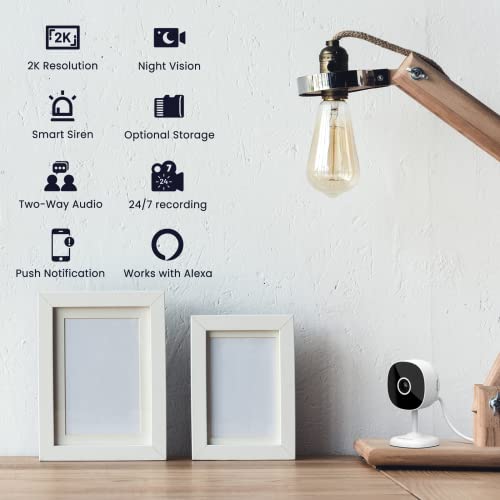 Galayou 2K WiFi Indoor Security Camera with App