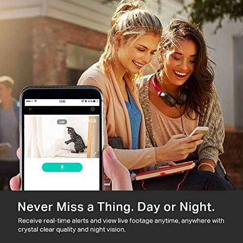 Smart Home Pan/Tilt Security Camera - 1080p HD