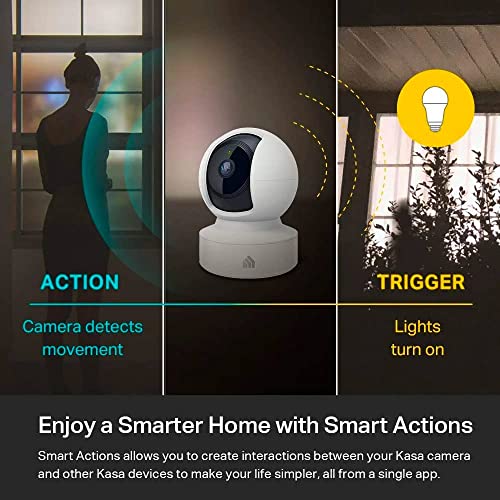 Smart Home Pan/Tilt Security Camera - 1080p HD