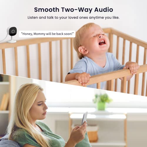 Galayou 2K WiFi Indoor Security Camera with App