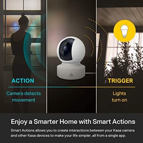 Smart Home Pan/Tilt Security Camera - 1080p HD